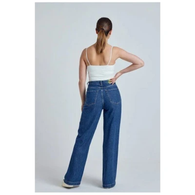 Flax and Loom Wide Leg Jeans Modell: Etta