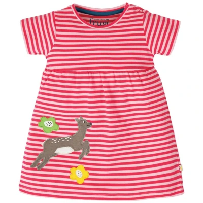 Frugi Baby und Kinder Kleid Reh Gr.3 (6-12 Monate)