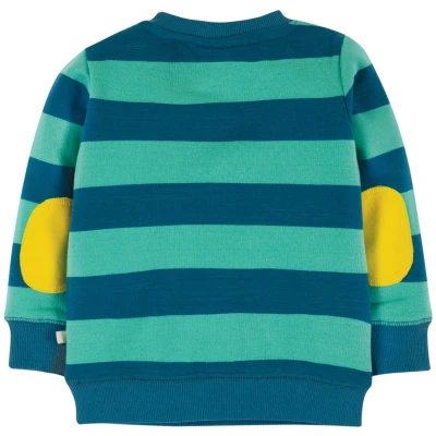 Frugi Baby und Kinder Langarmshirt Traktor Gr.3 (6-12 Monate)