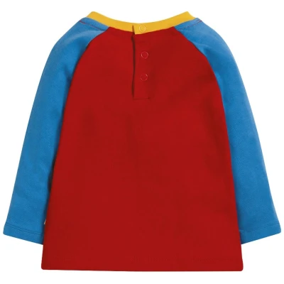 Frugi Baby und Kinder Langarmshirt Wal Gr.4 (12-18 Monate)