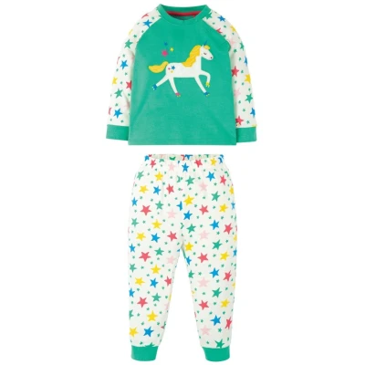 Frugi Baby und Kinder Schlafanzug 2tlg. Einhorn Gr.3 (6-12 Monate)