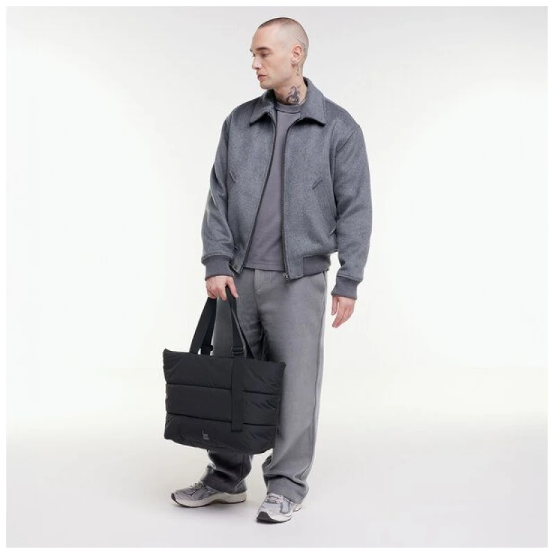 GOT BAG Puffer Tote Bag Puffy Handtasche Stepptasche mit Laptopfach