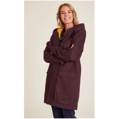 Gefütterte Jacke aus Twill