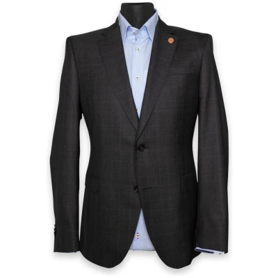 Göteborg Anthra Check Anzug-Jacket
