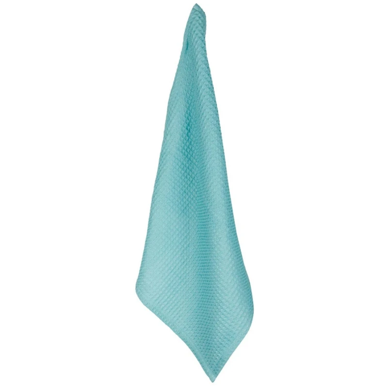 Handtuch Waffelpique aqua