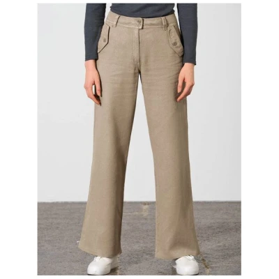 HempAge Damen Palazzohose Hanf/Bio-Baumwolle
