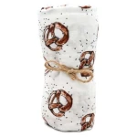 Hutch&Putch Mulltuch Bio-Baumwolle · Brezel