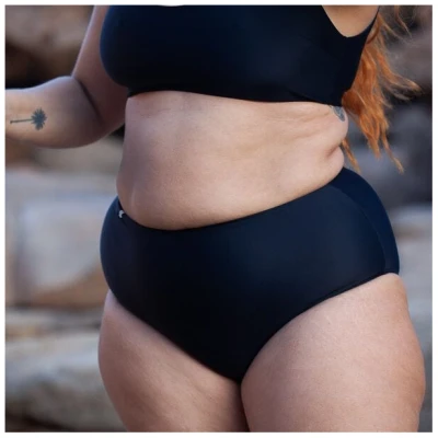 INASKA High Waist Bikini Hose PURE