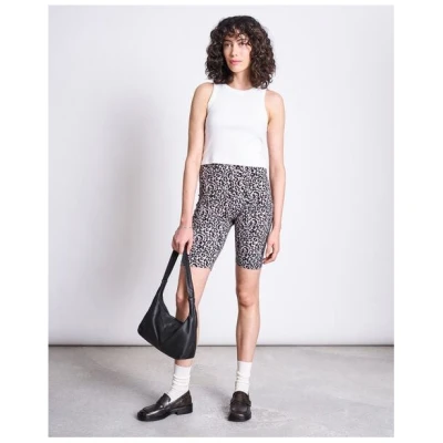 JAN N JUNE BIKER SHORTS LEO PRINT GOTS