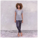 Jaya OM - Damen - loose cut T-Shirt aus 100% Biobaumwolle