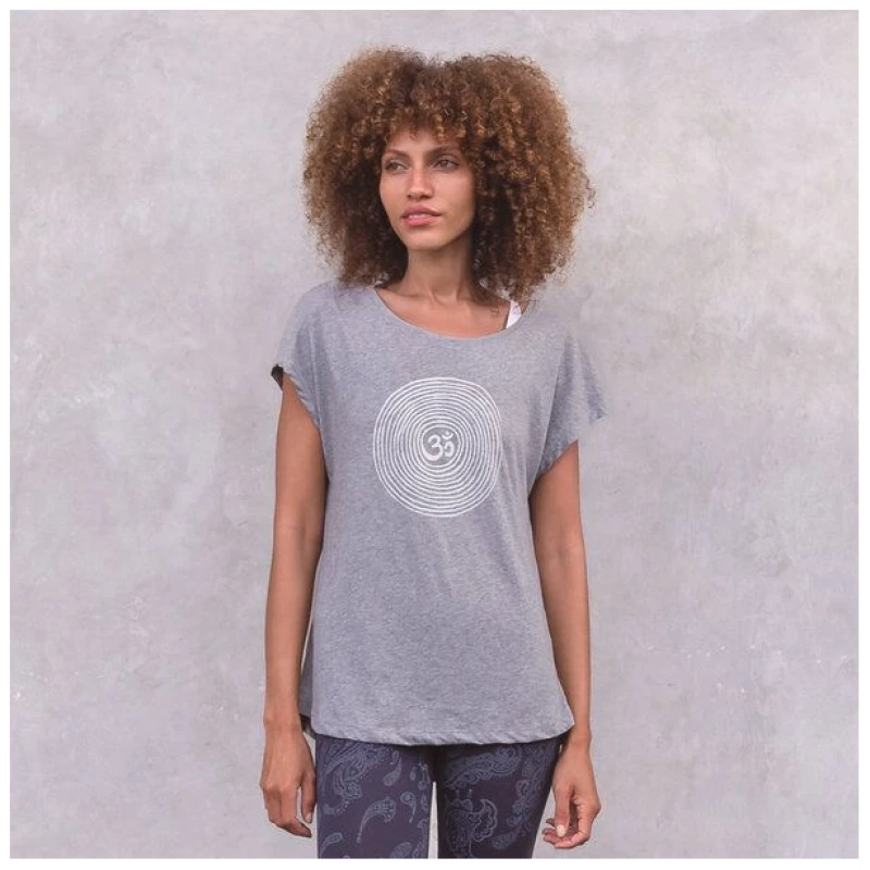 Jaya OM - Damen - loose cut T-Shirt aus 100% Biobaumwolle