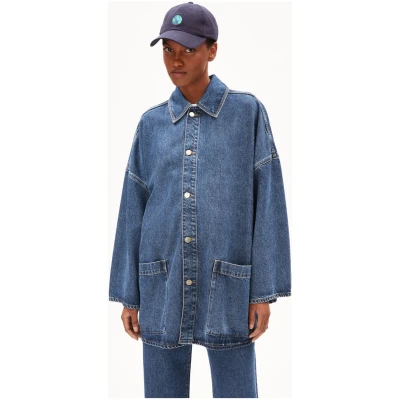 Jeansjacke Draapy Blau