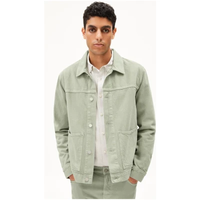 Jeansjacke Evaan Grün