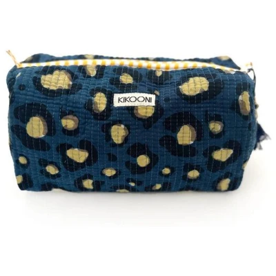 KIKOONI handgefertigte Kosmetiktasche "Oh Leo"