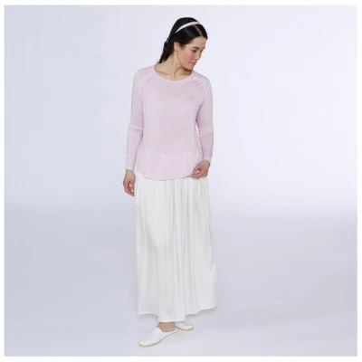 Kaipara - Merino Sportswear URBAN Merino Raglan Longsleeve Damen Oversized 150