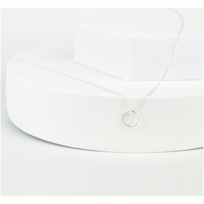 Kette mit Kreis Anhänger - Fejn