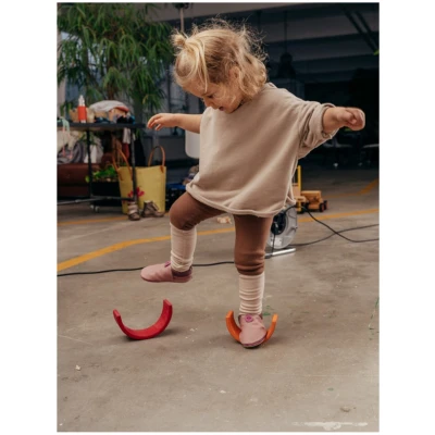 Kinder Barfußschuhe Krabbelschuhe Bio-Leder "Amigo" lila Gr. 24/25