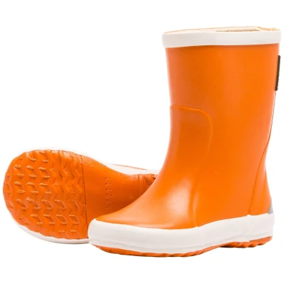 Kinder Gummistiefel "Beppo" Naturkautschuk orange Gr.23