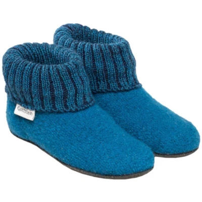 Kinder Hüttenschuhe Hausschuhe Wollwalk Filzsohle arctic Gr.24