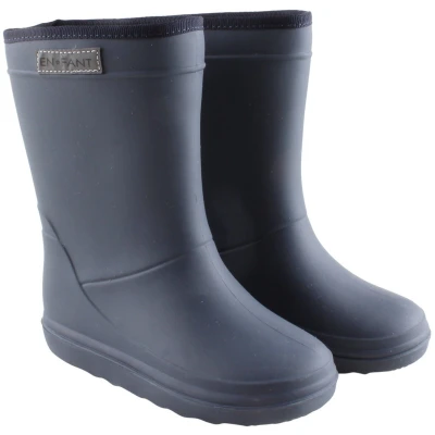 Kinder Thermo Gummistiefel mit Schurwoll-Fell blau Gr.23