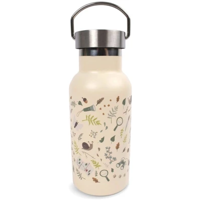 Kinder Trinkflasche Edelstahl - Little Wonders Maße 7,30 x 7,30 x 20,70 cm, Volumen 350 ml
