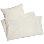 Kinderbettwäsche Bio-Baumwolle Biber natur Bettbezug 100 x 135 cm, Kissen 40 x 60 cm