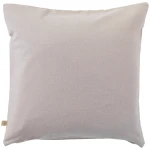 Kissenbezug Bio-Baumwolle Biber-Qualität grau Maße 40 x 40 cm