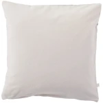 Kissenbezug Bio-Baumwolle Biber-Qualität grau Maße 40 x 40 cm