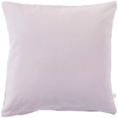 Kissenbezug Bio-Baumwolle Biber-Qualität lila Maße 40 x 40 cm