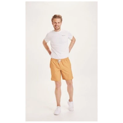 KnowledgeCotton Apparel Badehose SEA Boardshorts mit feinem Muster