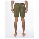 KnowledgeCotton Apparel Badehose - Swim shorts with elastic waist and Knowledge print