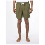 KnowledgeCotton Apparel Badehose - Swim shorts with elastic waist and Knowledge print