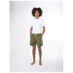 KnowledgeCotton Apparel Badehose - Swim shorts with elastic waist and Knowledge print