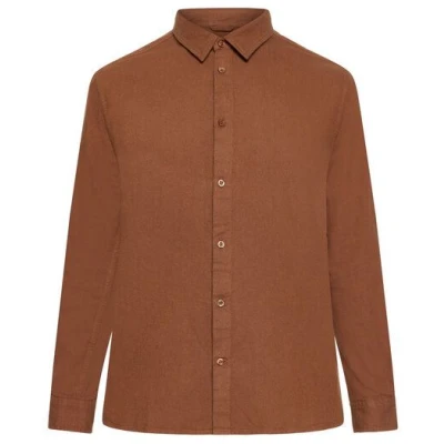 KnowledgeCotton Apparel Heavy Twill Flannel Hemd Regular Fit aus Bio-Baumwolle