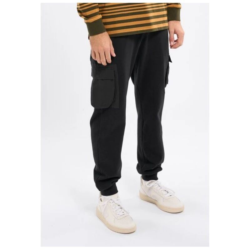 KnowledgeCotton Apparel Jogginghose UTILITY mit Taschen aus Bio-Baumwolle