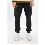 KnowledgeCotton Apparel Jogginghose UTILITY mit Taschen aus Bio-Baumwolle