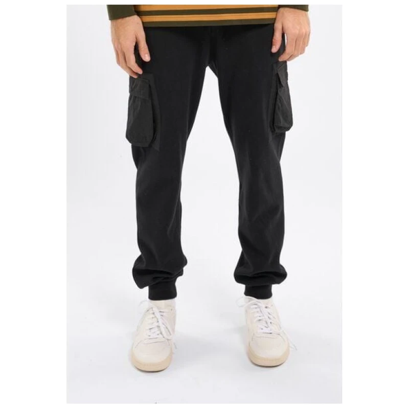 KnowledgeCotton Apparel Jogginghose UTILITY mit Taschen aus Bio-Baumwolle