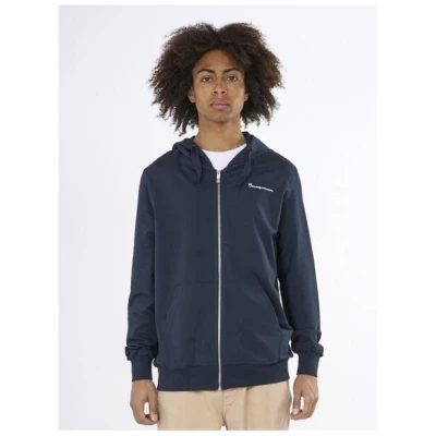 KnowledgeCotton Apparel Kapuzenjacke - Zip hood kangaroo trademark sweat - aus Bio-Baumwolle