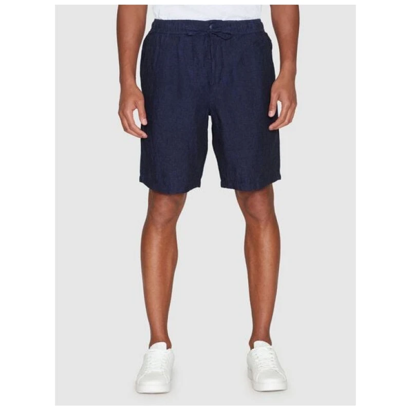 KnowledgeCotton Apparel Leinenshorts - Loose linen shorts - VEGAN