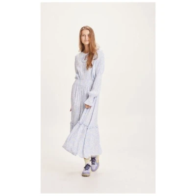 KnowledgeCotton Apparel Maxikleid FLEUR aus Lenzing EcoVero