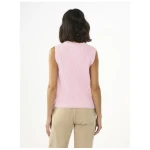 KnowledgeCotton Apparel Strick-Pullunder aus Bio-Baumwolle und Modal