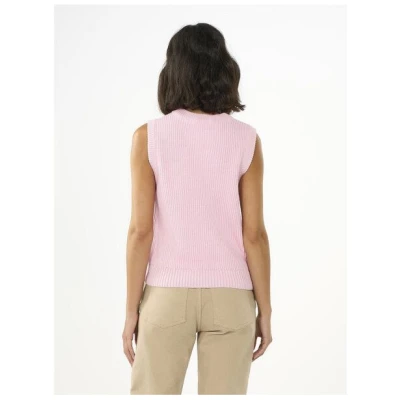 KnowledgeCotton Apparel Strick-Pullunder aus Bio-Baumwolle und Modal