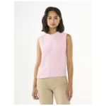 KnowledgeCotton Apparel Strick-Pullunder aus Bio-Baumwolle und Modal