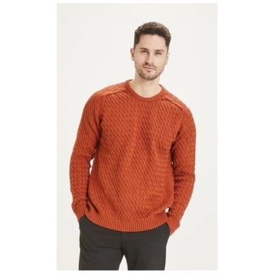 KnowledgeCotton Apparel Strickpullover FIELD aus Bio-Baumwolle