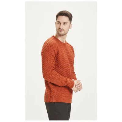 KnowledgeCotton Apparel Strickpullover FIELD aus Bio-Baumwolle