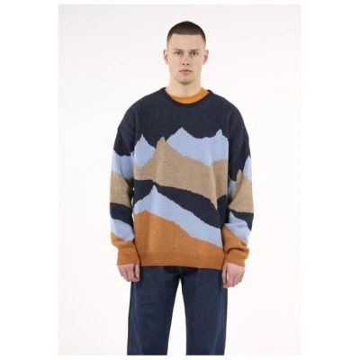 KnowledgeCotton Apparel Strickpullover MOUNTAIN CREW NECK aus Bio-Wolle