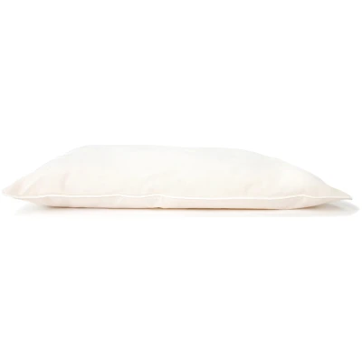 Kopfkissen mit Schurwoll-Füllung (kbT) 35x40cm, 150g, Perkal-Inlett