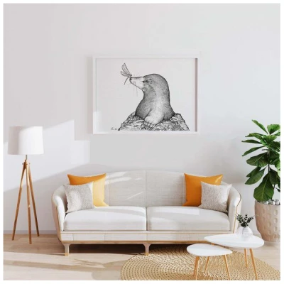 Kunstdruck "Malwina" von LIGARTI | A4, A3 oder A2 | Wandbild | Poster | Kunst
