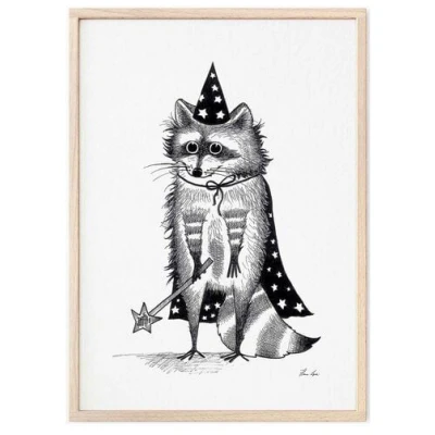 Kunstdruck "Zaubär" von LIGARTI | A4, A3 oder A2 | Wandbild | Poster | Kunst