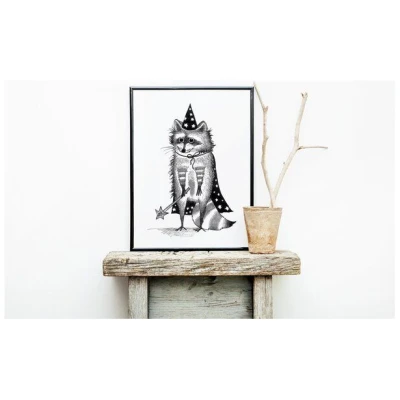 Kunstdruck "Zaubär" von LIGARTI | A4, A3 oder A2 | Wandbild | Poster | Kunst